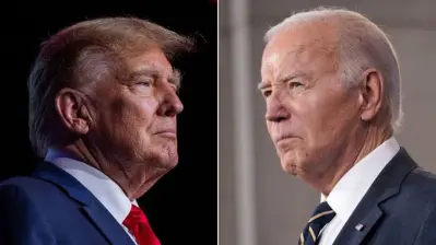 Biden targets Trump