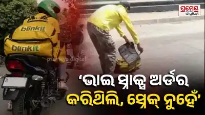 Blinkit Delivery Boy Rescues Snake, Carries It in Delivery Bag; Viral Mumbai Video Triggers Meme Fest