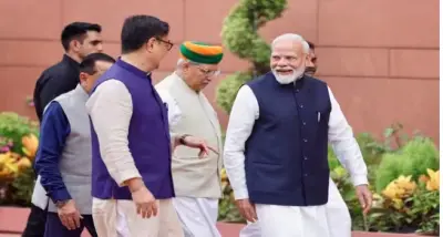 PM Modi's '56-Year-Old Youth' Remark in Parliament Fuels Political Debate