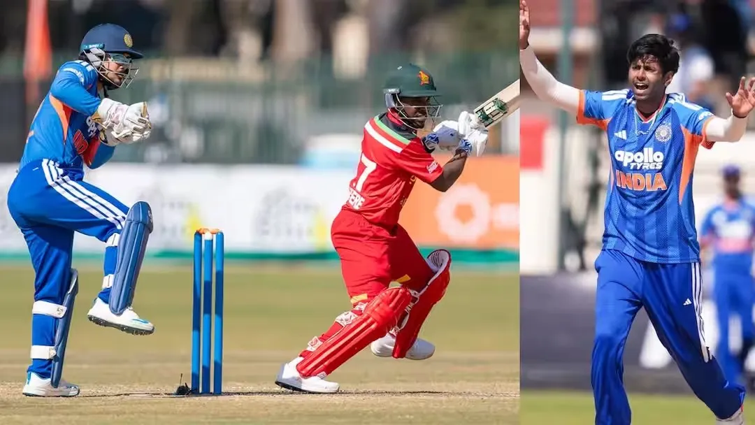 IND vs ZIM 1st T20I Series 1st Innings Upadate