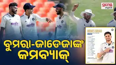 India squad for SriLanka Test Series