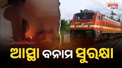 viral train video