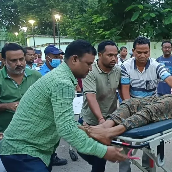 Police-Maoist exchange of fire 