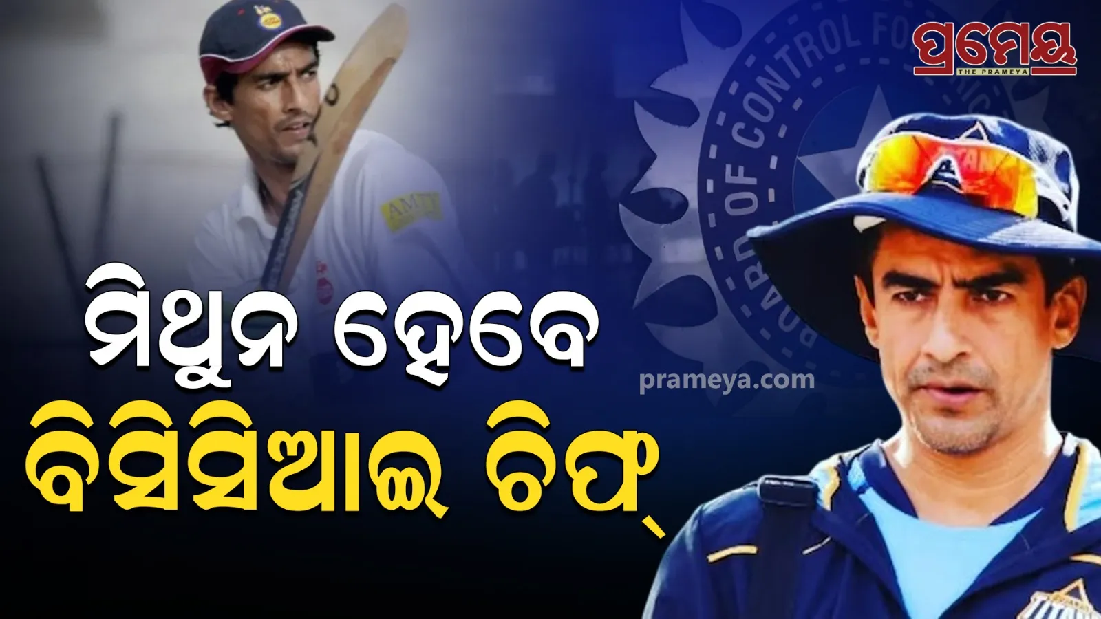 New BCCI President, Mithun Manhas