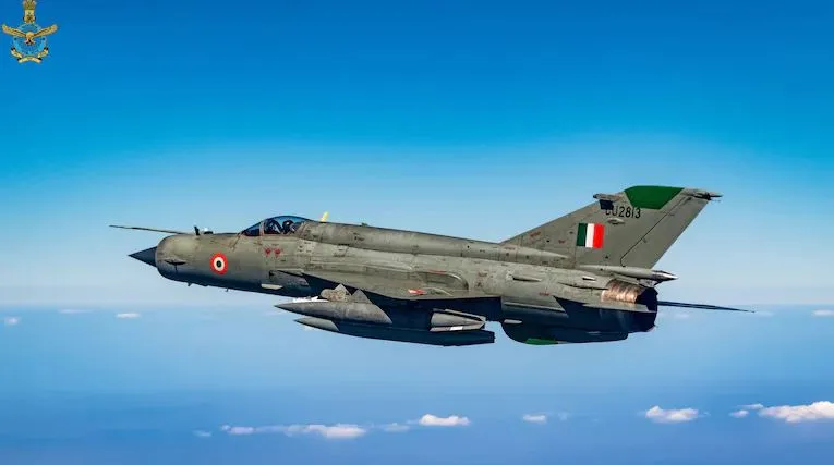 MiG 21 Farewell Indo-pak war Scene Recreated