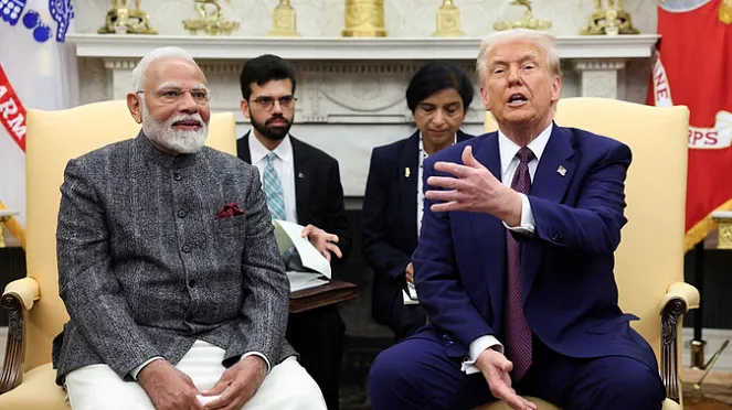 PM Modi and Trump 