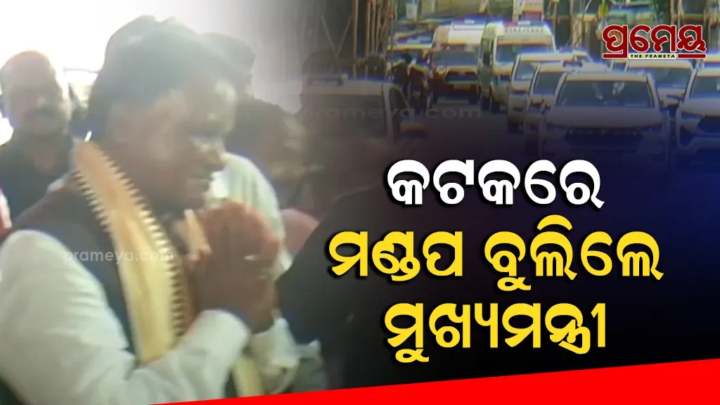 cm visited puja- mandap in cuttack