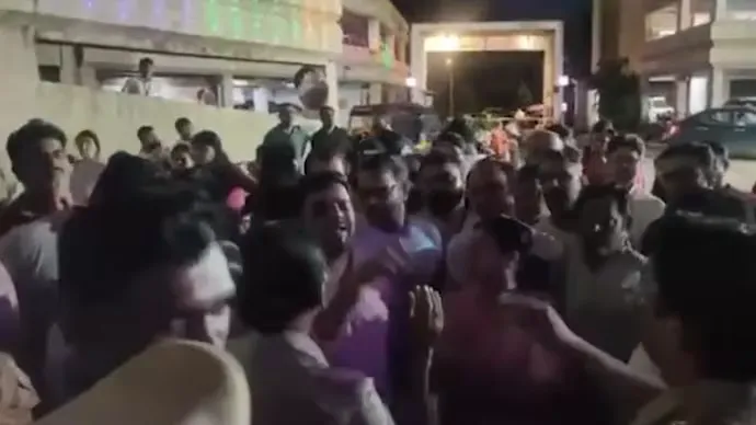 Egg pelting incident at Garba event on Mira Road