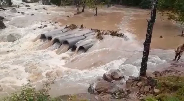 Heavy Rainfall in Gajapati District Mohana