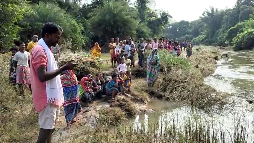 man drowning