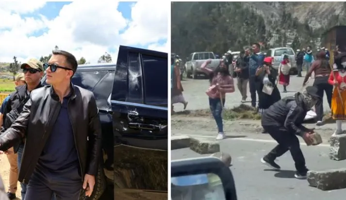attack on ecuador president