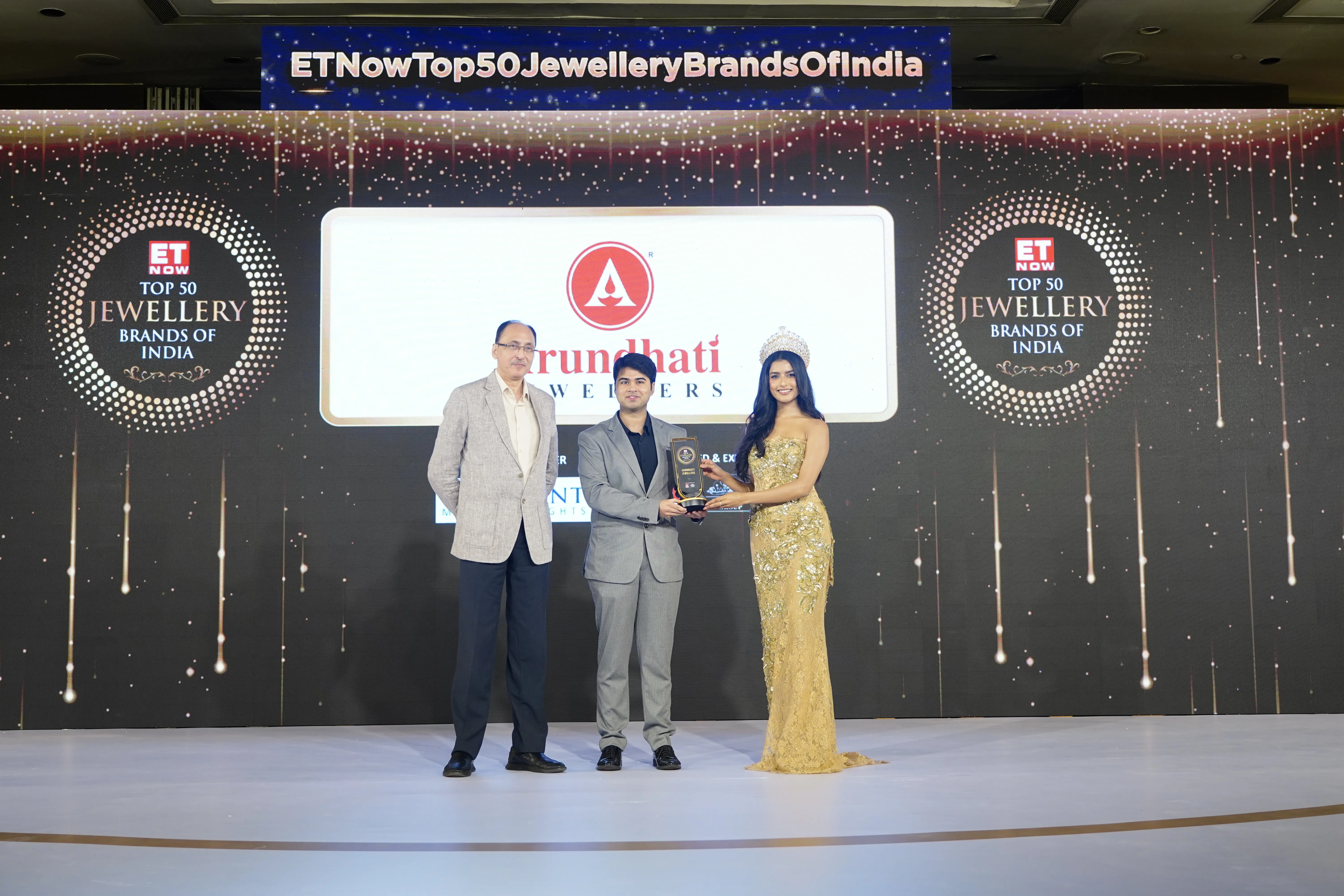 Arundhati Jewellers receives "ET NOW TOP 50 JEWELLERY BRANDS OF INDIA-2025" award