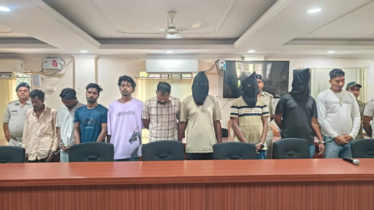9 accused arrested
