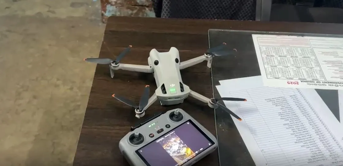 Drone flies