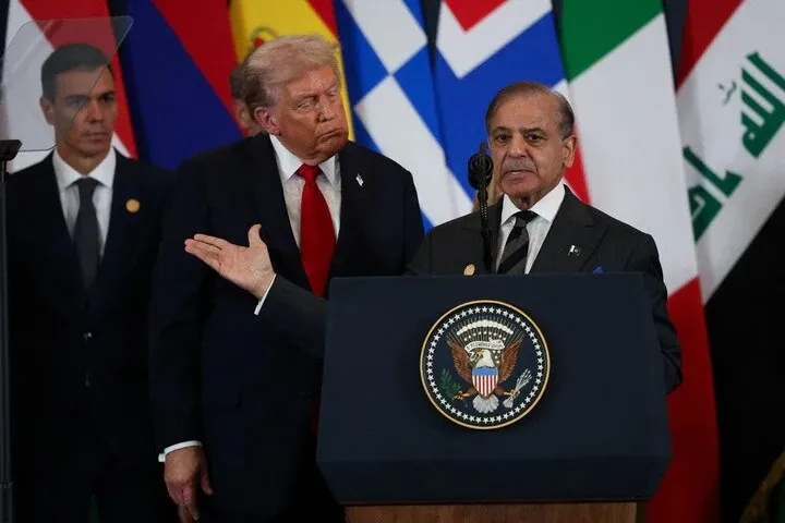 Shehbaz Sharif on Trump