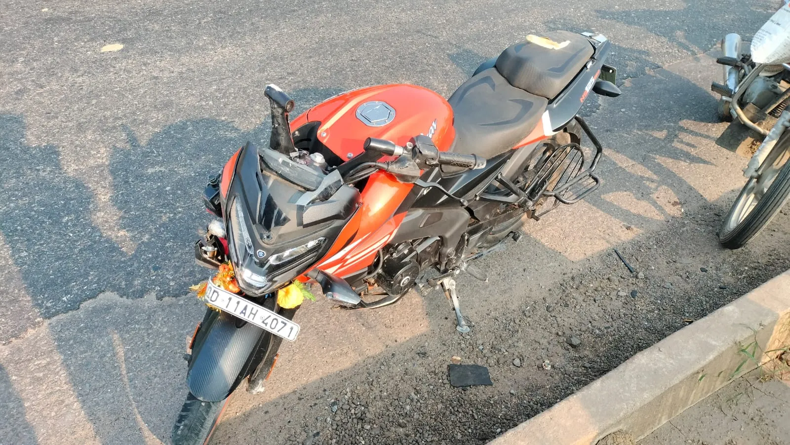 Bike hits