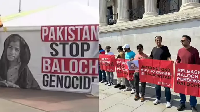 Baloch protesters take to streets in Britain