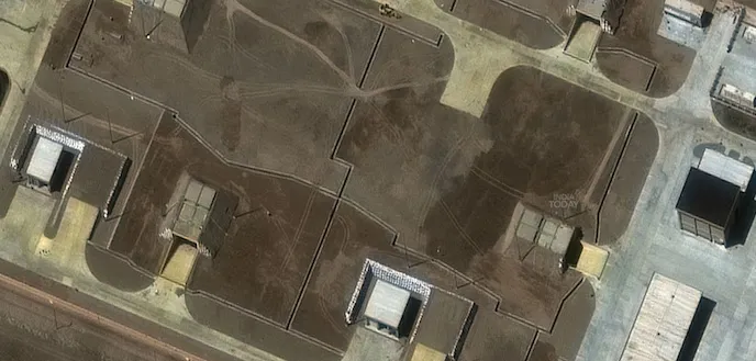 China is building a military base near the Indian border
