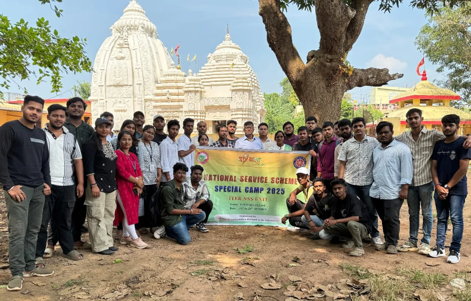 7-day special camp organized by NSS unit of Soa ITER in Malipada village