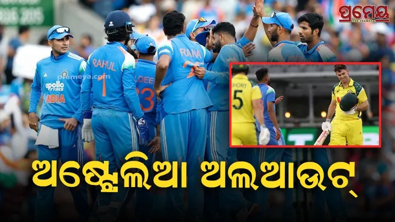 Australia vs india 3 odi
