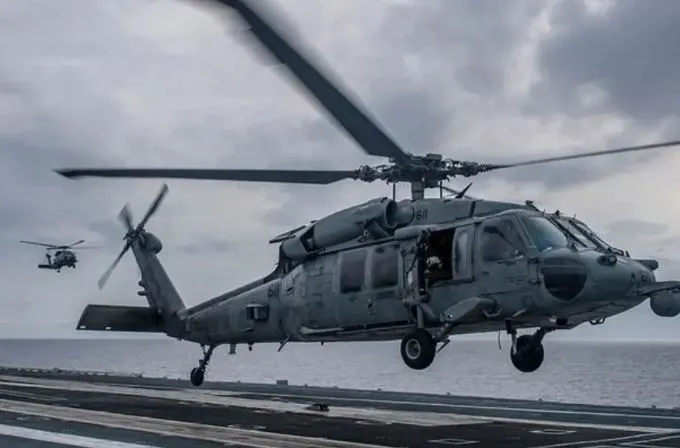 US Navy Jet & Helicopter Crash in South China Sea
