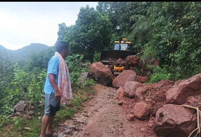 land sliding