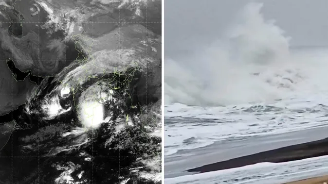 'Montha' makes landfall