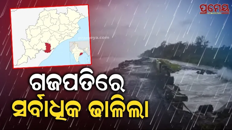 Heavy rains in the state due to Montha