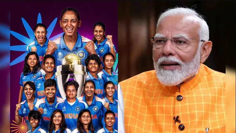 PM congratulates world champion Harmanpreet Kaur's army
