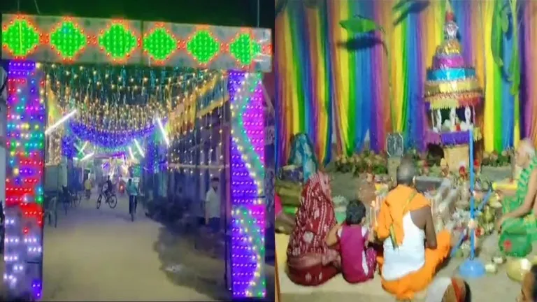 Harbhanga Kailashi Yatra Kartika Brata Traditional Celebration 
