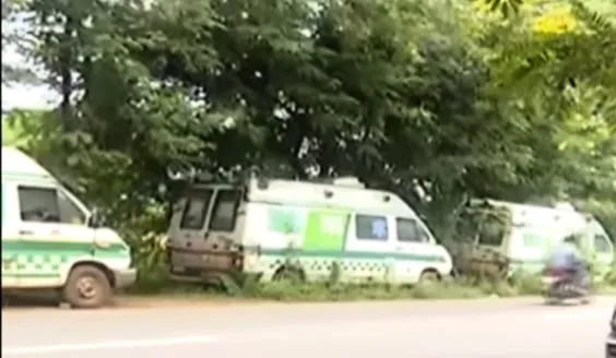 108 ambulances are not being used at malkangir