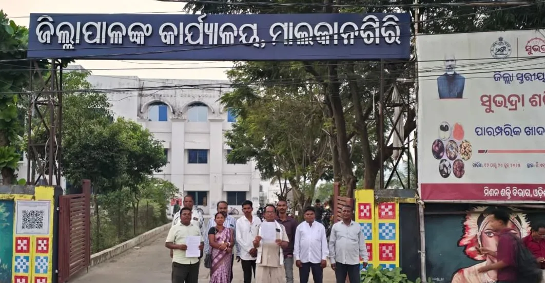 Sarpanch requests District Collector  