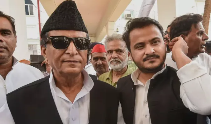 Azam Khan, son