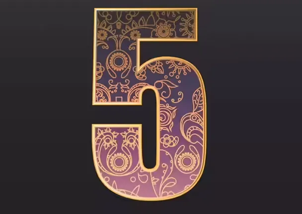 5
