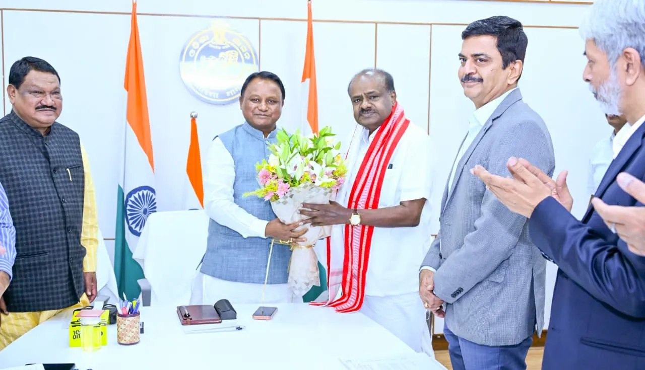 Union Steel Minister meets Chief Minister