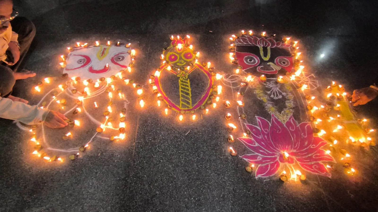 Dev Diwali celebration at the second shrine