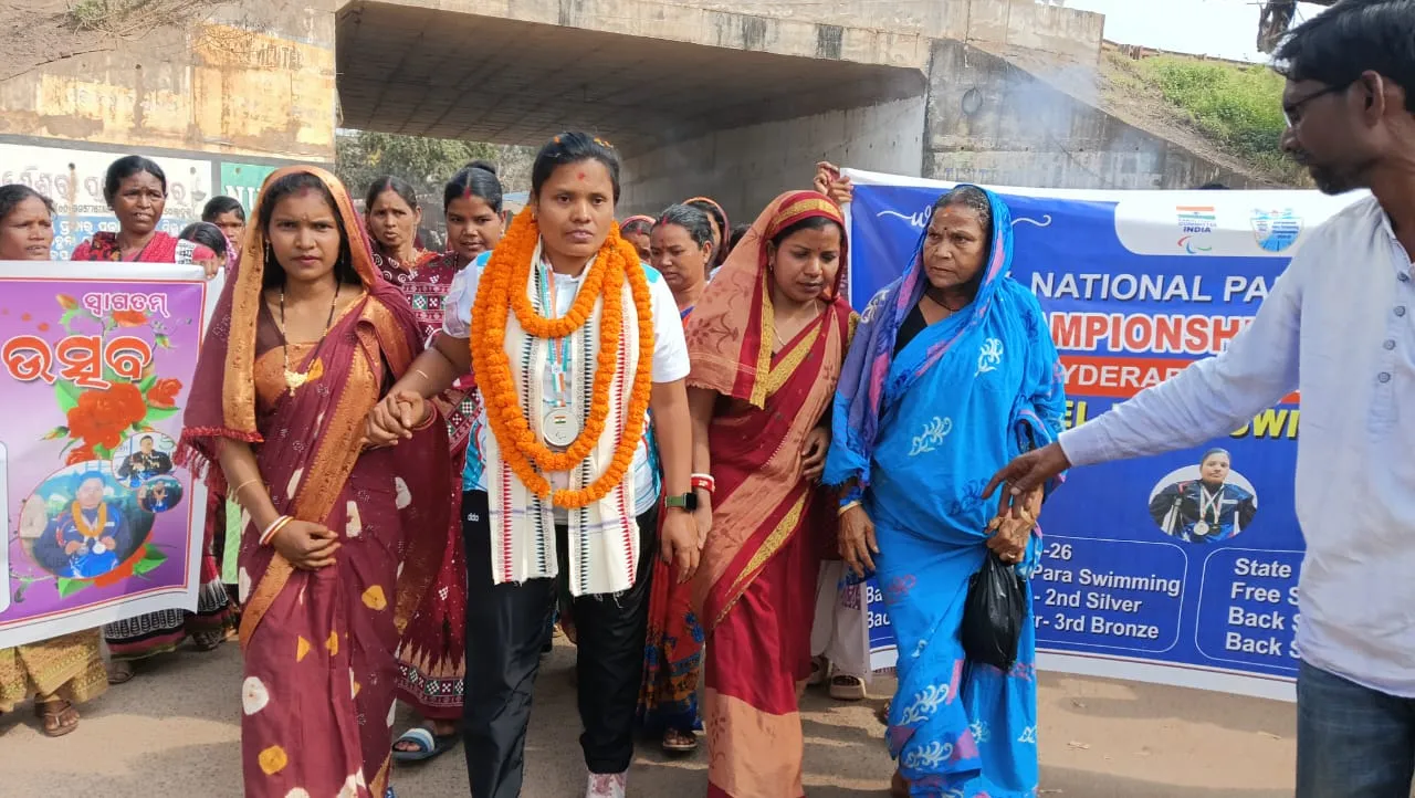 Keonjhar's Divyang girl Kamal wins silver in 50m