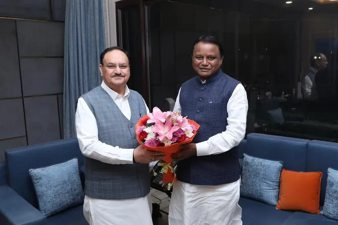 Chief Minister meets Union Minister of Health and Family Welfare