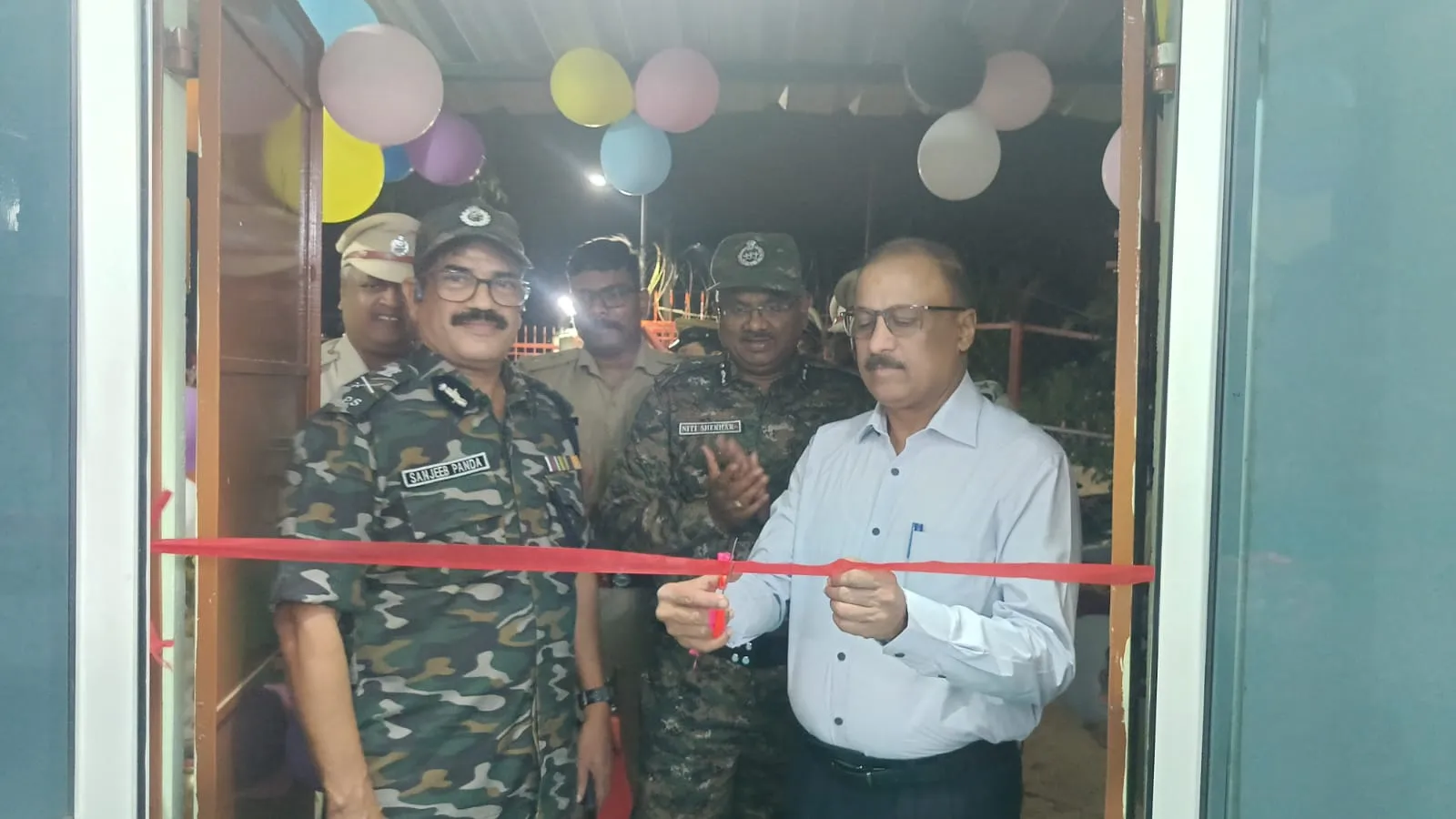 DGP Khurania inaugurated the Bhanjanagar IRB Battalion Gym
