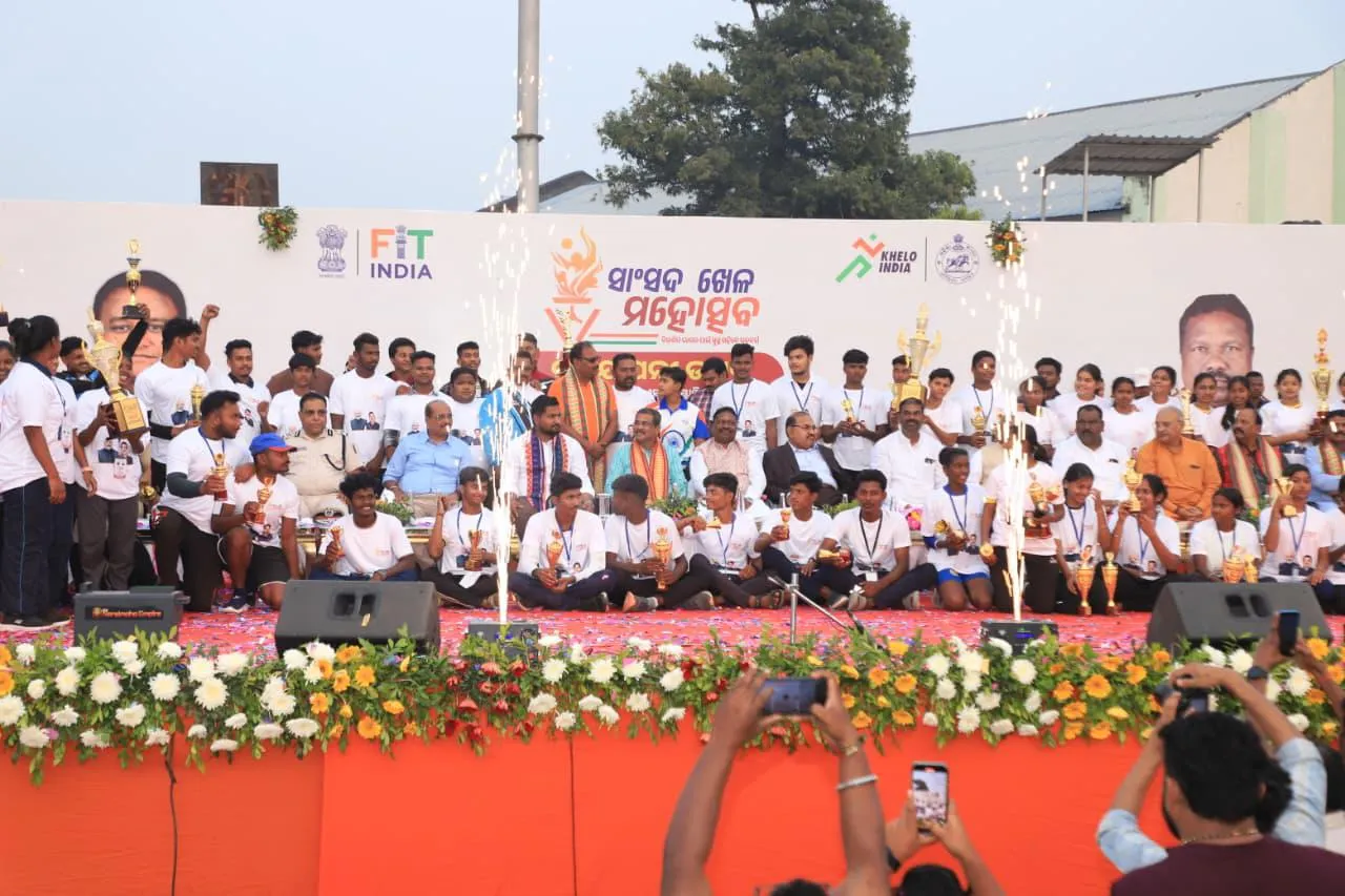 Sambalpur Lok Sabha constituency MP Sports Festival concludes