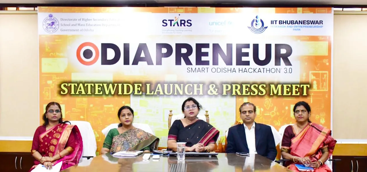 Odiapreneur's Smart Odisha Hackathon 3.0 website launched