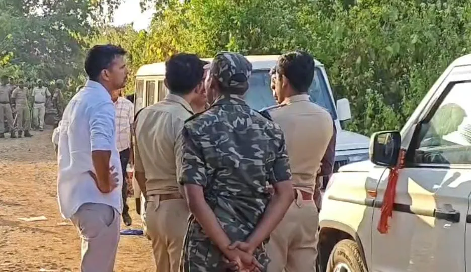 Damage assessment on MV-26 in the presence of the District Collector