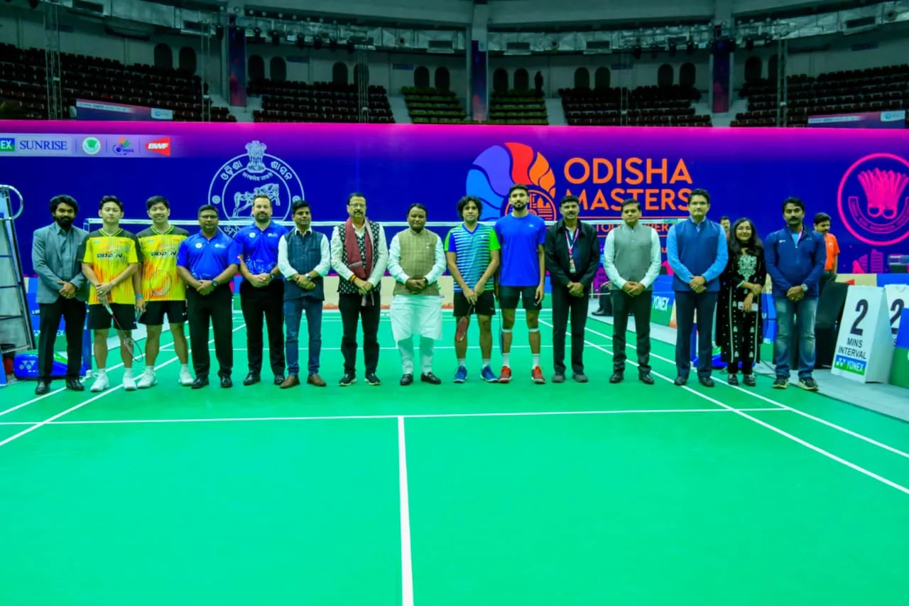 International Badminton Competition Odisha Masters-2025 Pre-Quarter Round