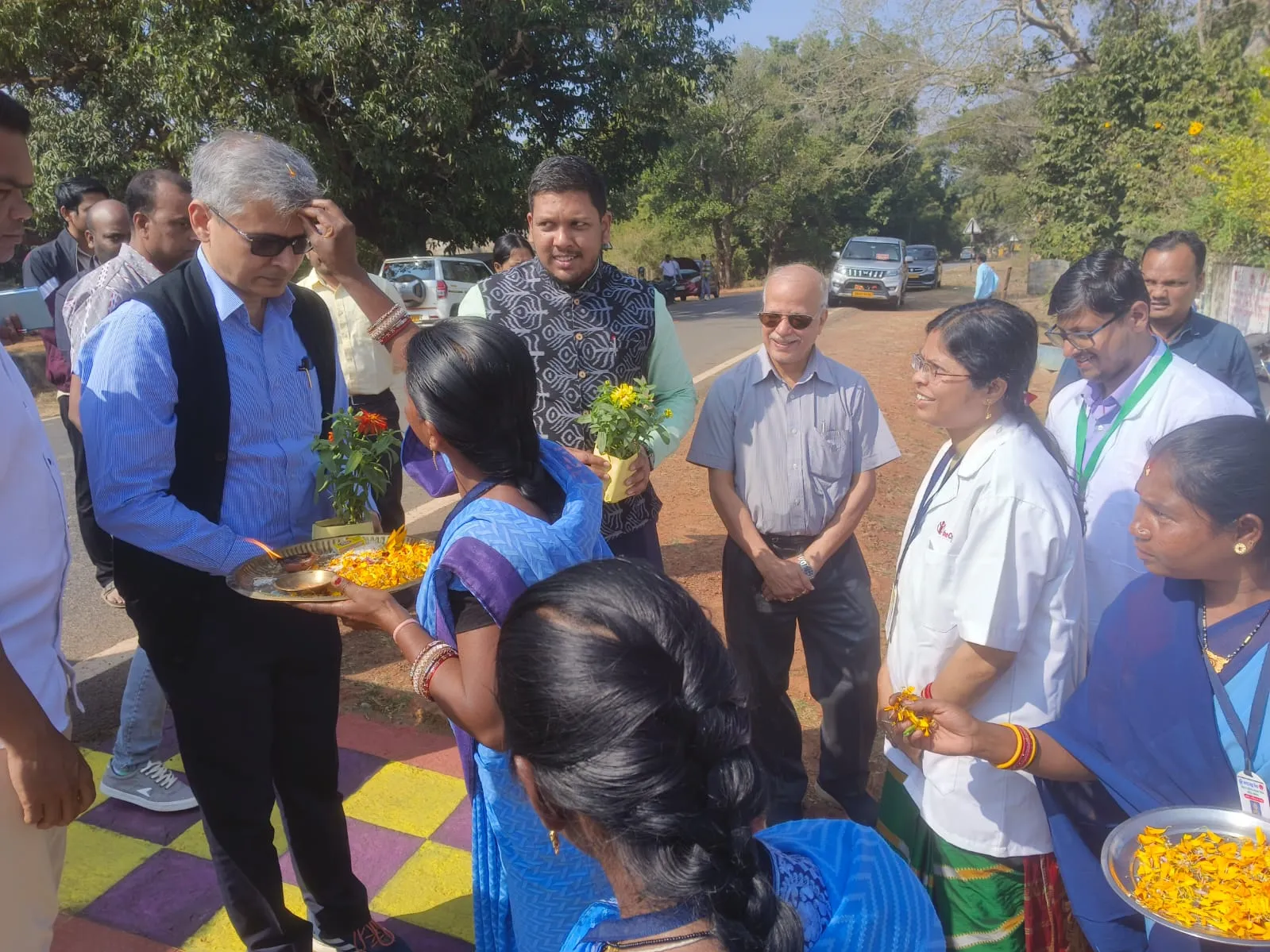 Secretary Bhaskar Jyoti Sharma on a 3-day visit to Kandhamal
