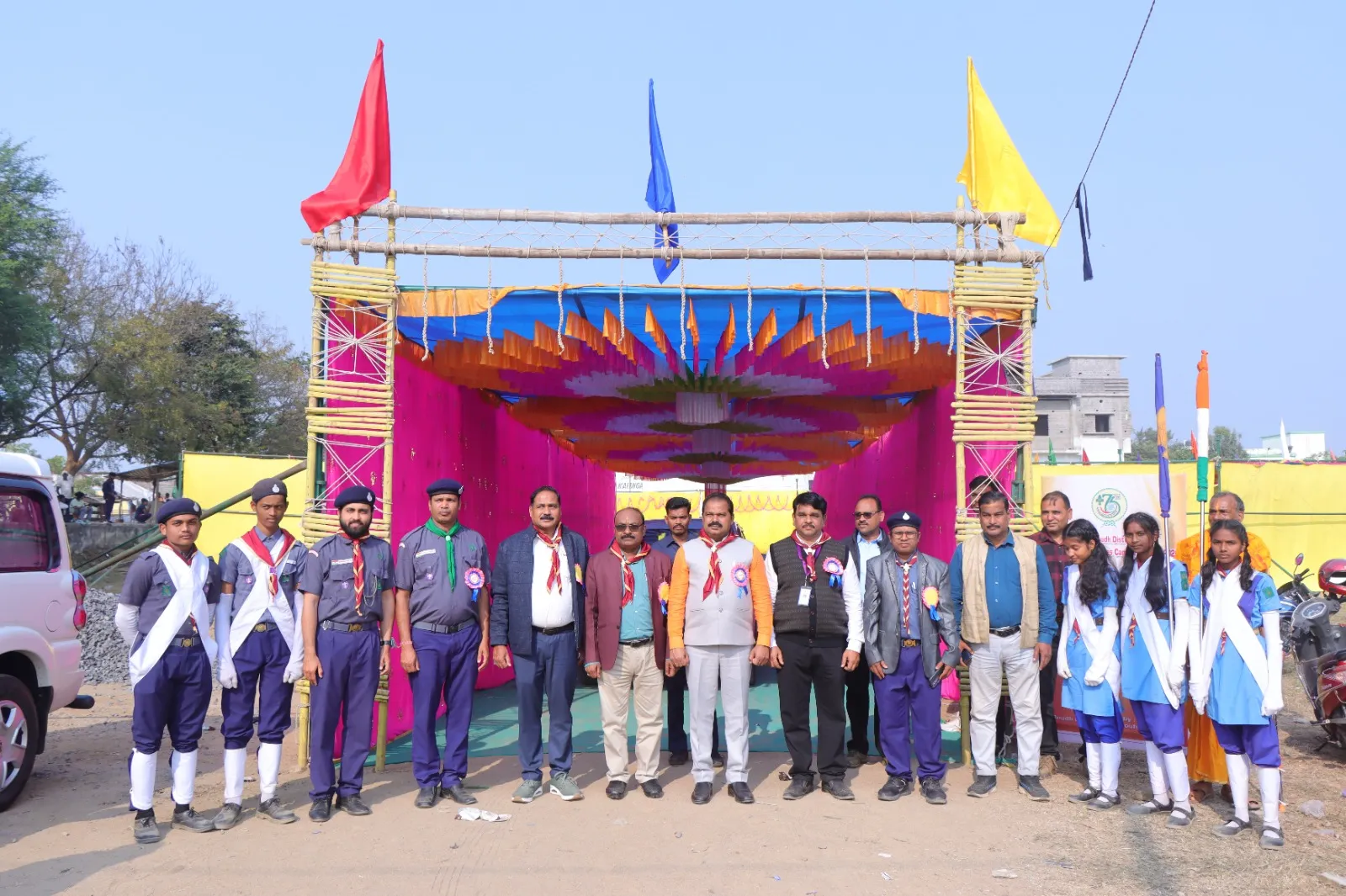 District-level Bharat Scouts and Guides Campori concludes