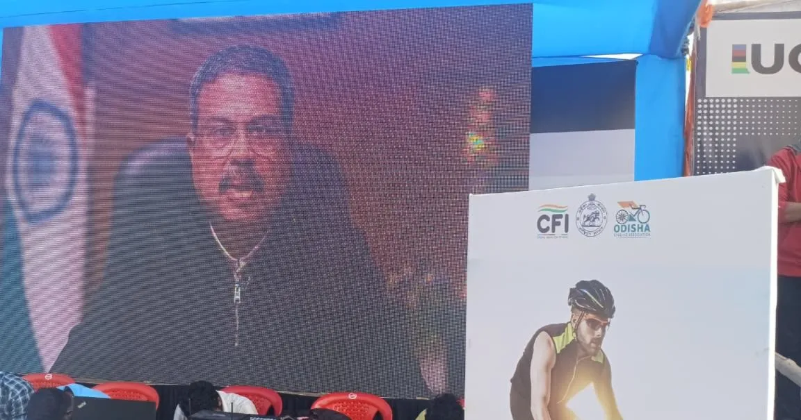 National Road Cycling Championship'  in Sambalpur