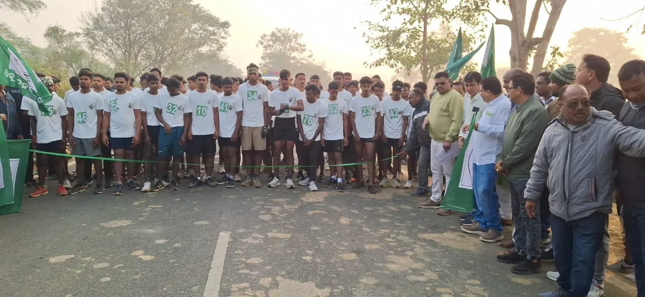 BJD organizes mini marathon in Patnagarh