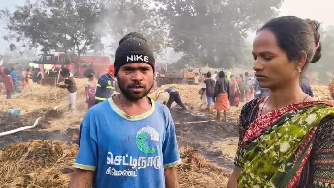 Mohana Blaze Destroys Paddy | Families Seek Help