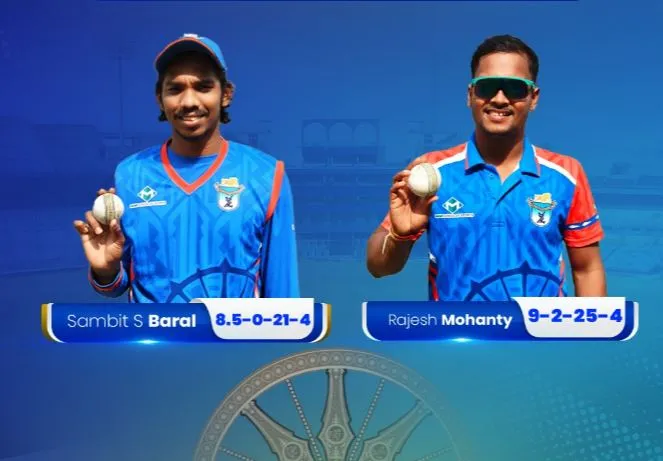  odisha first win against Services in the Vijay Hazare Trophy