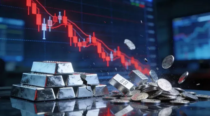 Silver prices crash 